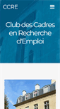 Mobile Screenshot of club-emploi-cadres.com